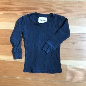 Rudy Jude XXS (6-12m) Natural Indigo Long Sleeve Thermal Top